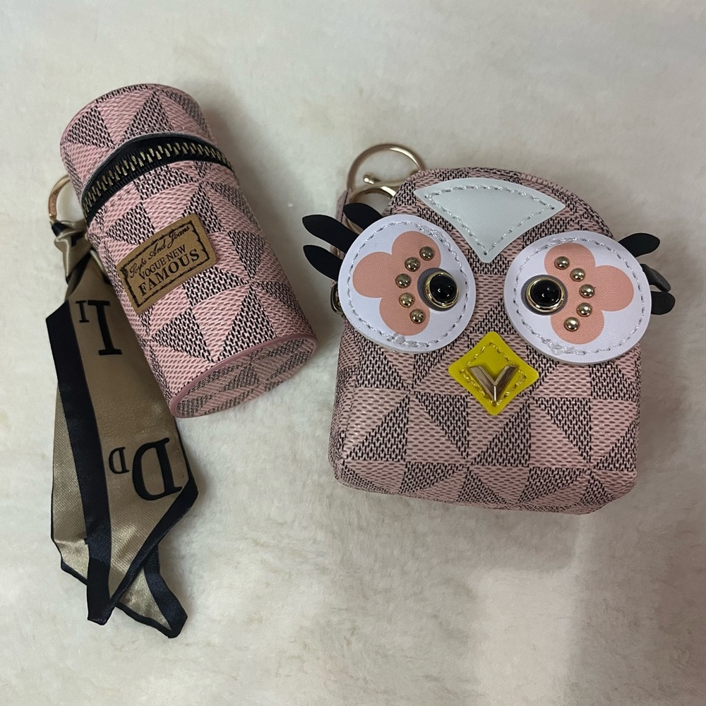 Mini Owl Backpack & Lipstick case - Picture 2 of 8